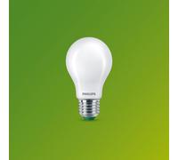 Philips Ultra Efficient LED Bulb, Energy Efficiency Class A, with E27 Socket, 60W, Matt, Warm White 2700K, 6 Pack