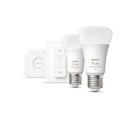 Philips E27 Led Cool White & Warm White A60 Non-Dimmable Smart Lighting Starter Kit