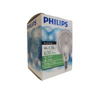 Philips Ec2ygl42 Ecoclassic Halogen Globe 42W E27 230V G95 Clear