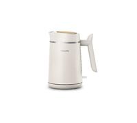 Philips Eco Conscious Edition Kettle 5000 Series, 100% Bio-based plastics*, 1.7 L Capacity, Cordless + 360 Pirouette Base, Silk White Matt Finish, HD