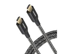Philips Elite Premium Certified High-Speed HDMI Cable with Ethernet, 10 ft. 1080p 120Hz 4K 60Hz, 18Gbps, for TV, Monitor, Laptop, PS5, Xbox One X S - SWV6320P/27