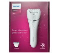 Philips Epilator Series 8000 BRE710/01 Wet and dry epilator with 5 accessories