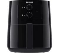 Philips Essential Air Fryer - 4.1 L, 1400 W, Rapid Air Technology, HomeID App, 60 minutes timer, Adjustable temperature, Deep Fryer Without Oil, Black (HD9200/91)