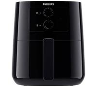 Philips Essential Airfryer 4.1 Litre Frying Pan, Oil-Free Deep Fryer, Rapid Air Technology, HomeID Application, Time and Temperature Control, Black (HD9200/90)