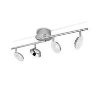 Philips EST Mackinaw 5014511P1 LED Spotlight, 1760 lm, Aluminium, 5 W, Integrated, Chrome, 13 x 71.5 x 19 cm