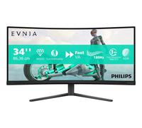 Philips Evnia 34M2C3500L/00 computer monitor 86.4 cm (34") 3440 x 1440 pixels Wide Quad HD LCD Black