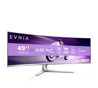 Philips Evnia 8000 49M2C8900L/00 computer monitor 124.2 cm (48.9") 5120 x 1440 pixels Dual QHD QD-OLED White