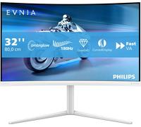 Philips EVNIA 5000 31.5" Quad HD 180Hz Curved Gaming Monitor and NVidia G-Sync - White, White