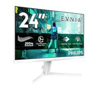 Philips Evnia Gaming Monitor 24M2N3201PL 24 inch FHD, 260Hz, Fast IPS Panel, 1ms GtG, Adaptive Sync, HDR10, G-Sync Compatible (1920x1080 HDMI 1x 2.0 DP 1x 1.4) White