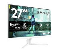 Philips Evnia Gaming Monitor 27M2N3201PL 27 inch FHD, 260Hz, Fast IPS Panel, 1ms GtG, Adaptive Sync, HDR10, G-Sync Compatible (1920x1080 HDMI 1x 2.0 DP 1x 1.4) White