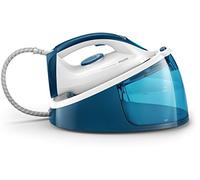 Philips FastCare Compact Steam generator iron - blue/white GC6733/20 FastCare Compact Steam generator iron - blue/white GC6733/20, 2400 W, 5.2 bar, 1.3 L, 230 g/min, 110 g/min, Ceramic