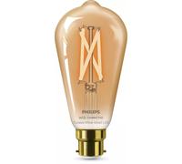 Philips Filament Bulb amber 7W (Eq.50W) ST64 B22