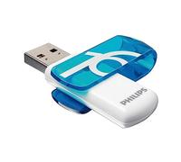 Philips FM 16 FD 05 B/00 USB Stick White/Blue 16 GB MLC Nand Flash Memory USB 2.0