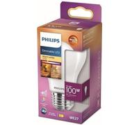 Philips Frosted Glass LED Bulb, E27 | Warm White Ambiance Light, Long Life, 1521lm, 100W, Dimmable, Energy Efficient, Bluetooth App Control, Smart Home