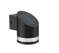 Philips Fyve Solar Powered Outdoor Wall Light LED Black Dusk to Dawn