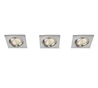 Philips Galileo Recessed LED - Matt Chrome (3 x 4 W)