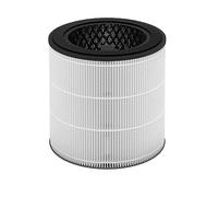 PHILIPS Genuine Replacement Filter Integrated 3-in-1, Up to 12 Months Lifetime, HEPA+Active Carbon+Pre-Filter, Filters 99.5% 0.003μm Particles, Filters Gases & Odors, White/Black (FY0293/30)