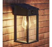 Philips Geri UE Sensor LED solar outdoor wall lamp, angular, IP44