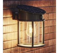 Philips LED solar outdoor wall lamp Geri UE Sensor, round, IP44