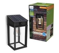 Philips LED solar outdoor wall lamp Geri UE Sensor, angular, IP44