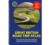 Philip's Great British Road Trip Atlas: Easy to Read Edition (Philip's Road Atlases)