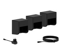 Philips Grits LED Ceiling Spotlight 4.5W Black Outdoor Set 8720169269439