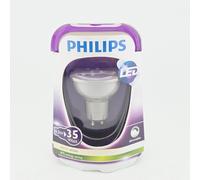 Philips GU10 LED Spotlight Bulb 4.5W 240lm Warm White 2700K Dimmable 35W