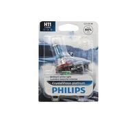 Philips H11CVPB1 Crystal Vision Platinum Upgrade Headlight Bulb - White