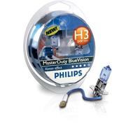 Philips, H3 MasterDuty BlueVision, Headlight Lamp, 24 V
