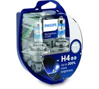 Racing Vision GT200 P43t-38 PH-12342RGTS2 12V 60/55W Headlight PHILIPS H4
