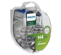 Philips LongLife EcoVision H4 (Twin) 12342LLECOS2 NEW IN STOCK 2022