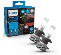 Philips H4 Ultinon Pro6000 Standard LED Bulbs (2-Pack) 11342U60SX2 Road Legal
