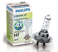 PHILIPS H7 LongLife EcoVision 12V 55W PX26d Car Headlights Bulb Single