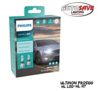 PHILIPS - H7 Ultinon Pro5100 LED Pro 5100 5800K Car Headlight Bulbs (Twin Pack)
