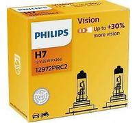 PHILIPS Vision H7 12V 55W PX26d Car Headlight Bulb 12972PRC2 2 pieces