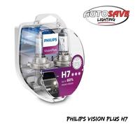 PHILIPS - H7 Vision Plus Car Headlight Bulb (12972VPS2) Twin Pack NEW IN STOCK