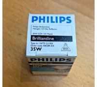 Philips Halogen Brillialine 35W GZ4 12V Flood 25mm Halogen Lamps Dimmable [EEK: G]