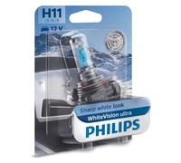 Philips WhiteVision ultra H11 car headlight bulb, single blister
