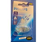 PHILIPS Halogen MR11 GU4 35W 12V Kaltspiegel Bulb 30° 4000h Dimmable