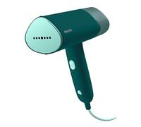 Philips 3000 Series Handheld Steamer - 1000W, 20 g/min Steam, Detachable 120ml Water Tank, Metal Soleplate, Heated Plate, Storage Pouch Included, 650 g Light Weight, Dark Green (STH3020/70)