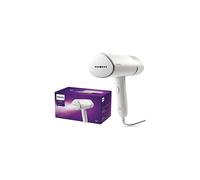 Philips 3000 Series Handheld Steamer, Compact and Foldable, 1000W Power, Up to 20g/min Steam, Ready in 30 Seconds, Safe for All Fabrics, No Ironing Board Needed (STH3020/16)