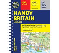 Philip's Handy Road Atlas Britain: (Spiral A5) (Philip's Road Atlases)