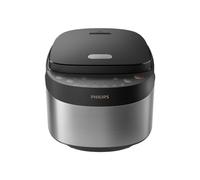 Philips HD3093-80 Rice Cooker for 0.85L Rice, 8 Presets - Black
