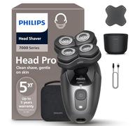 Philips Head Shaver Pro 7000 Series - Skull Shaver for Men and Women, 360° Flexing Head & ComfortCut Blades for Clean Shave, Gentle on Skin, Model HS7980/15
