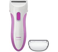 Philips Womens Body Shaver Wet or Dry Battery Operated Lady Shaver - HP6341/00