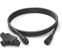 Philips Hue 1748930VN 8ft Cable Connector & T-Connector, Black