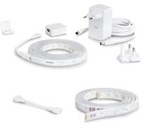 Philips Hue Ambiance Lightstrip Plus 2m + 1m Smart LED Ext. Kit, Black
