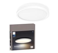 Philips Hue Aurelle Smart Ceiling Light, Round Panel, White