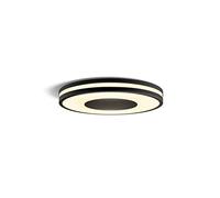 Philips Hue Being White Ambiance Smart Ceiling Light [Black] with Dimmer Switch Included, with Bluetooth, Works with Alexa, Google Assistant and Apple Homekit