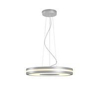 Philips Hue Being White Ambiance Smart Ceiling Suspension Light Led [Gu10], Aluminium with Dimmer Switch, Works with Alexa, Google Assistant and Apple Homekit